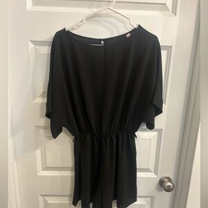 Tyche Elegant Black Romper